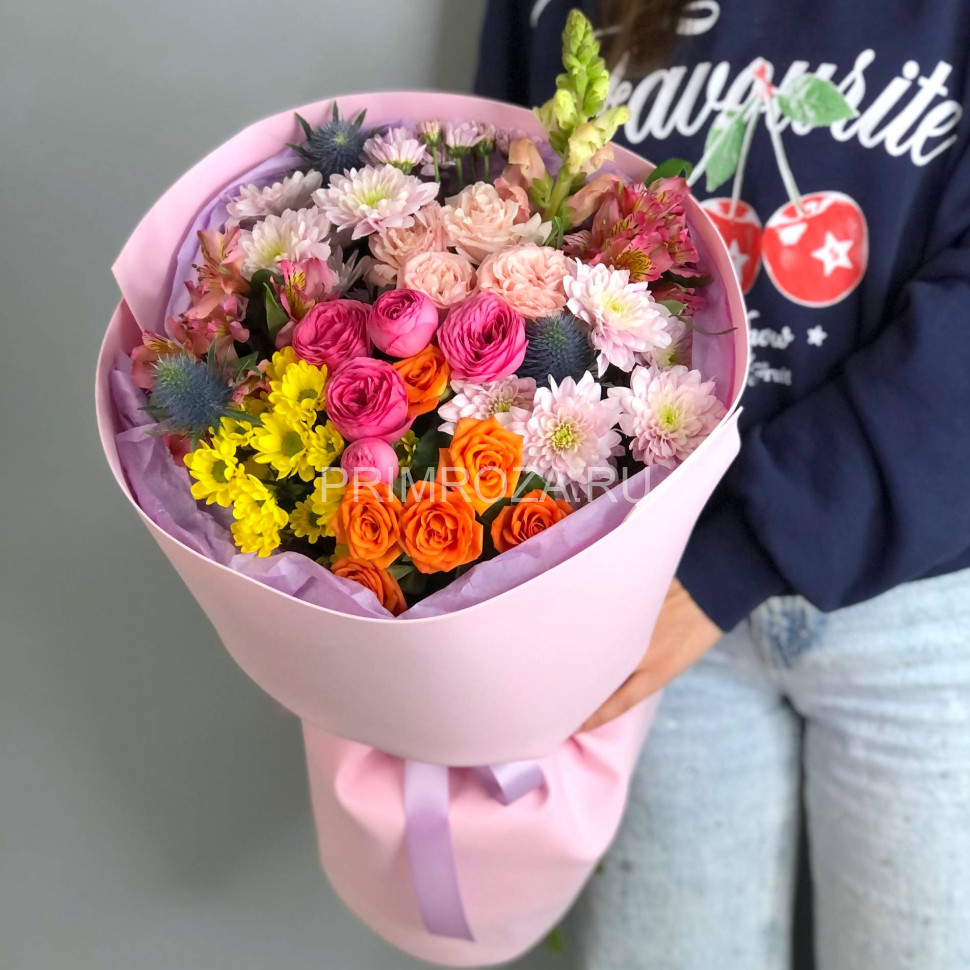 Ассорти букет #A1581 Flowers delivery Vladivostok