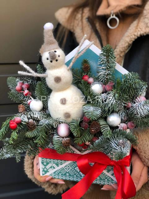 Новогодняя композиция в конверте #NY539