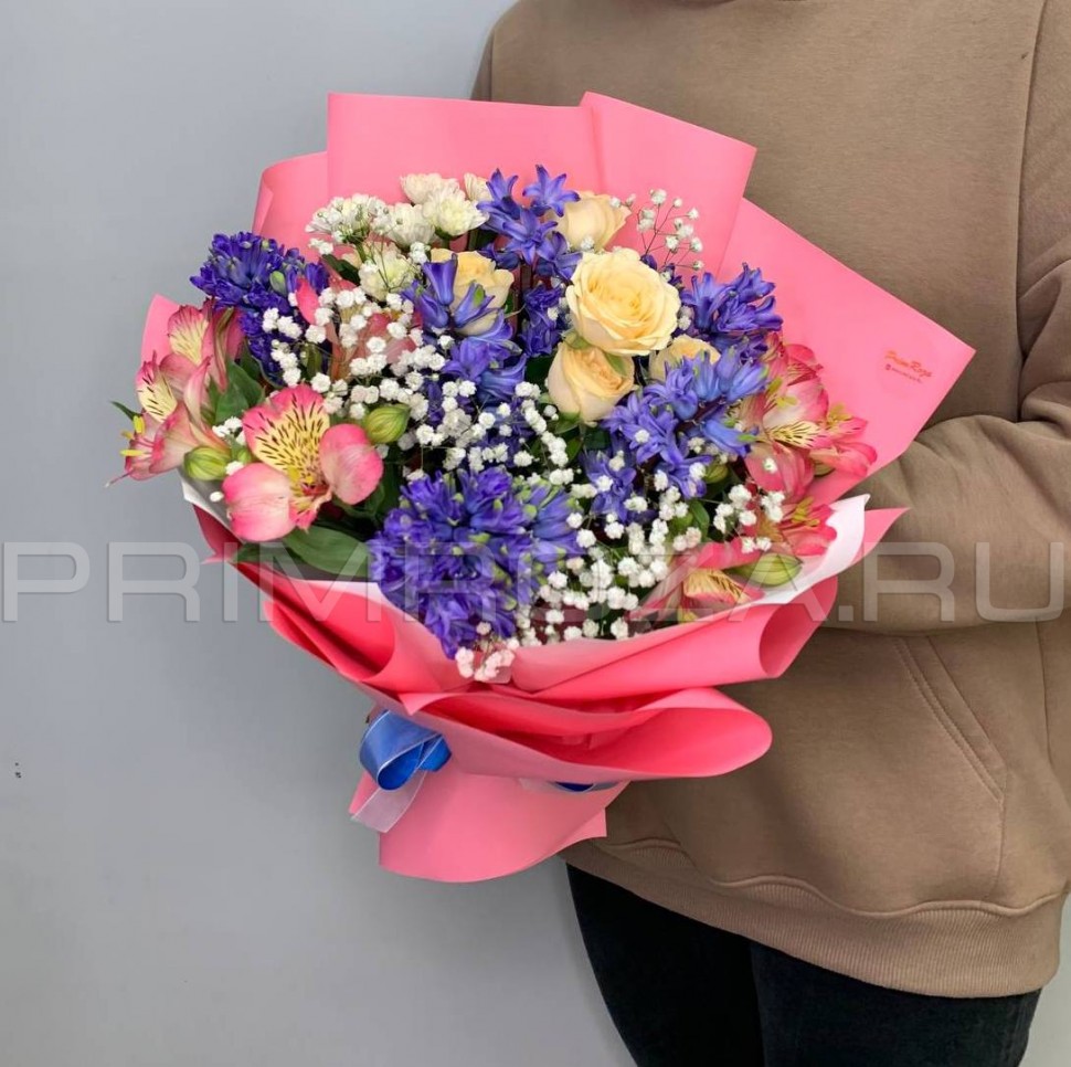 Bouquet-compliment of hyacinths #G01911 Flowers delivery Vladivostok
