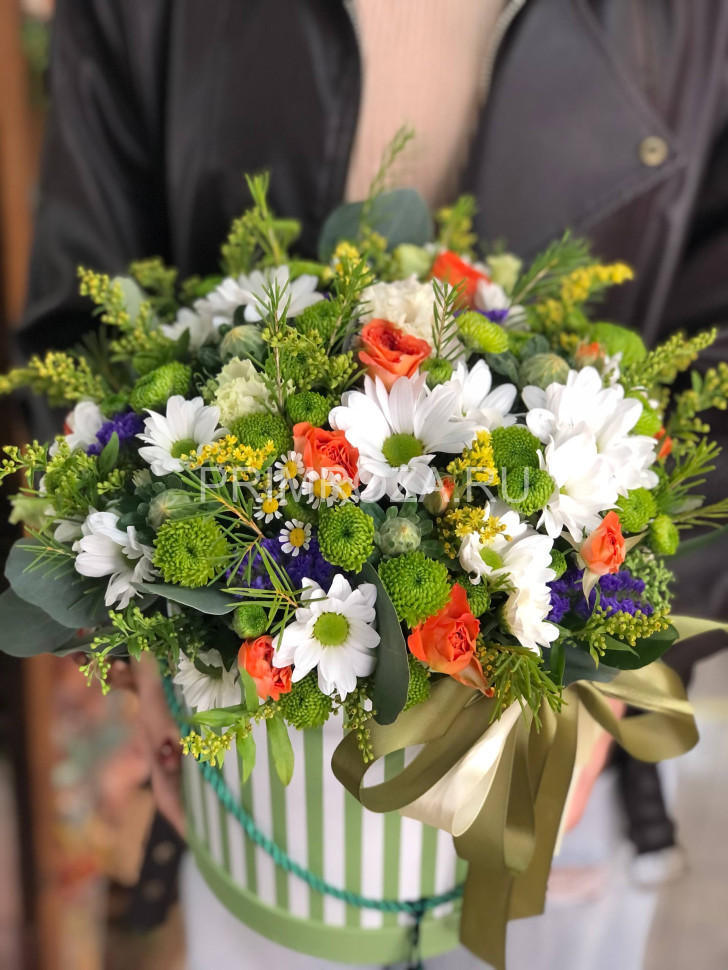 Композиция в коробке #A4993 Flowers delivery Vladivostok