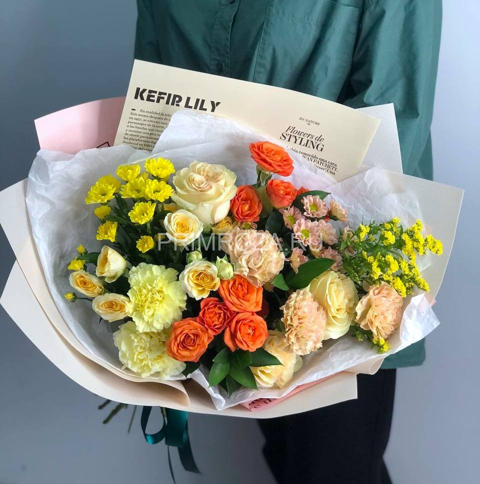 Ассорти букет #A2169 Flowers delivery Vladivostok