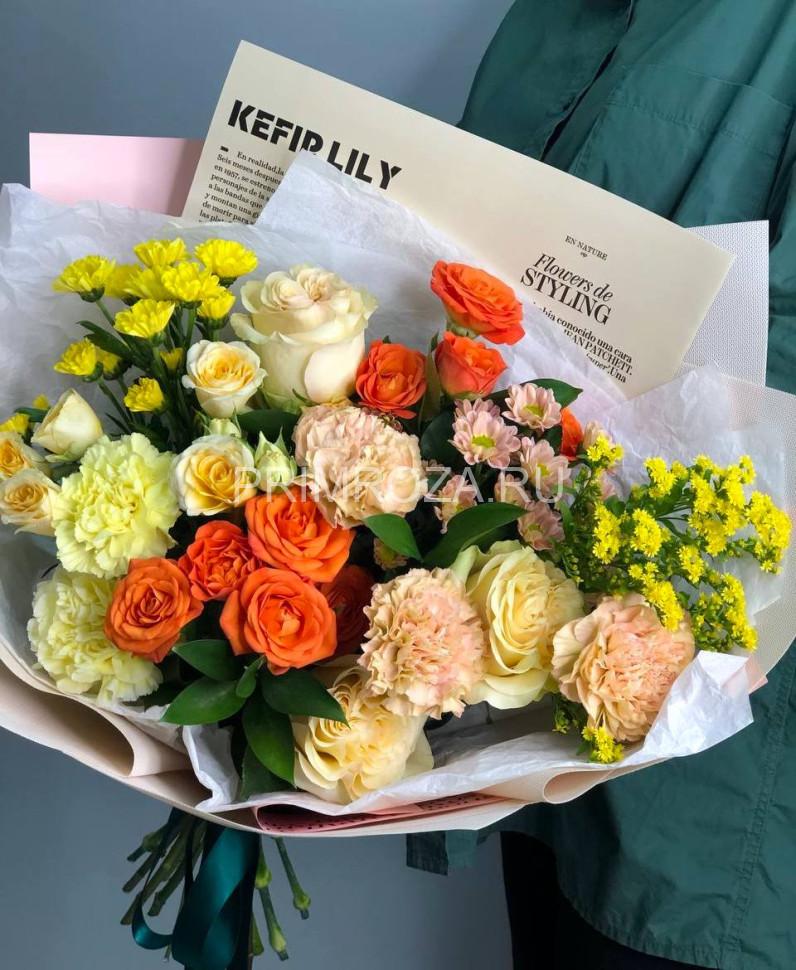 Ассорти букет #A2169 Flowers delivery Vladivostok