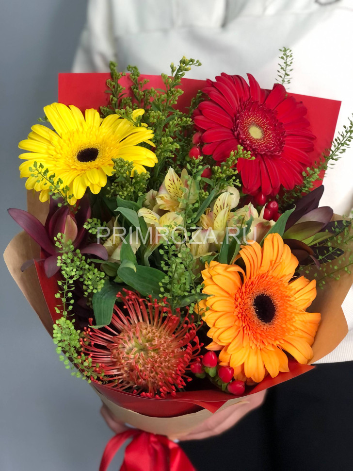 Экзотический букет с нутаном #В0033 Flowers delivery Vladivostok