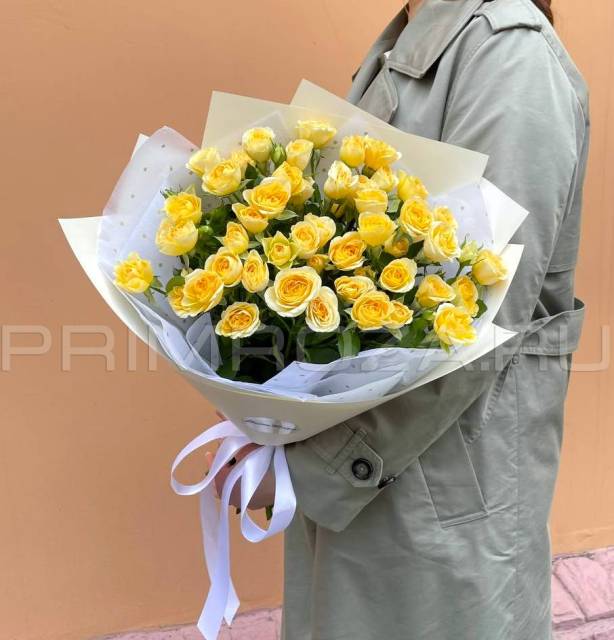 Bouquet of bush roses #A5390