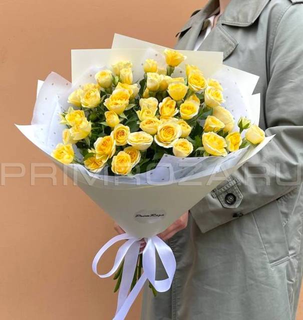 Bouquet of bush roses #A5390