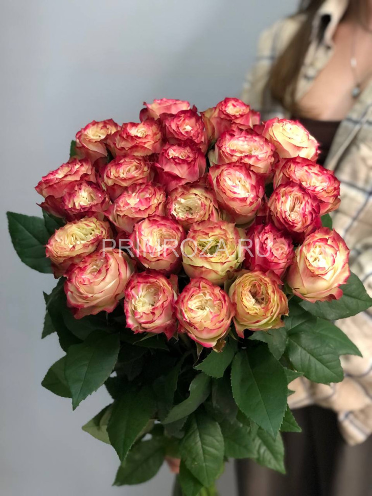 Букет из 25 высоких роз Flowers delivery Vladivostok