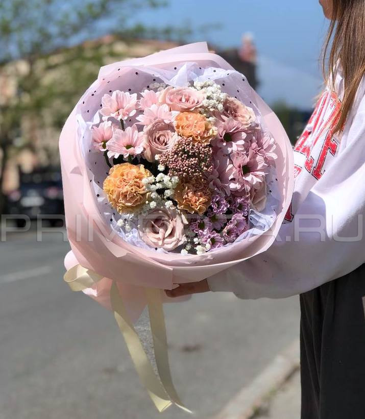 Prefabricated bouquet with gerbera#R0974 Flowers delivery Vladivostok