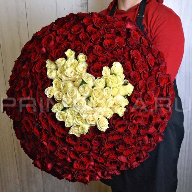 A bouquet of 301 roses #R6018