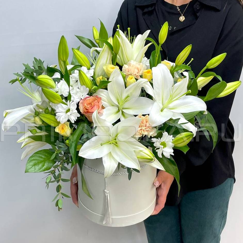 Composite composition of lilies #A2395 Flowers delivery Vladivostok