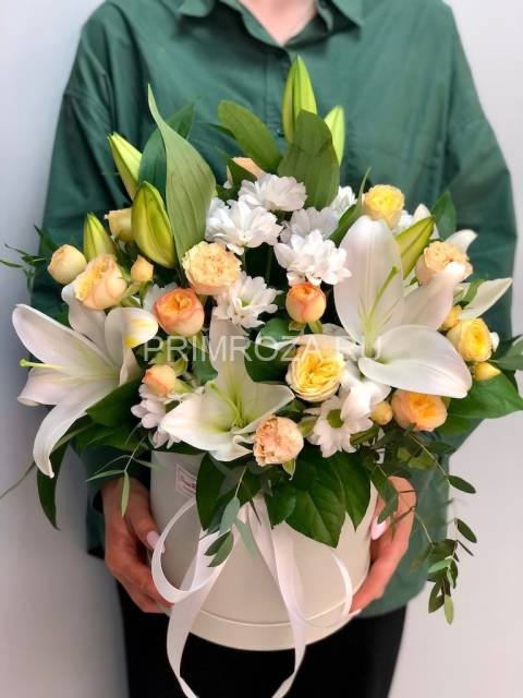 Composite composition of lilies #A2395