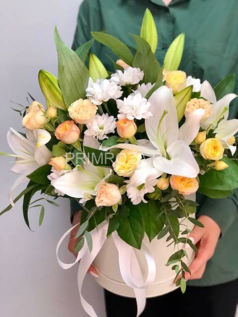 Composite composition of lilies #A2395