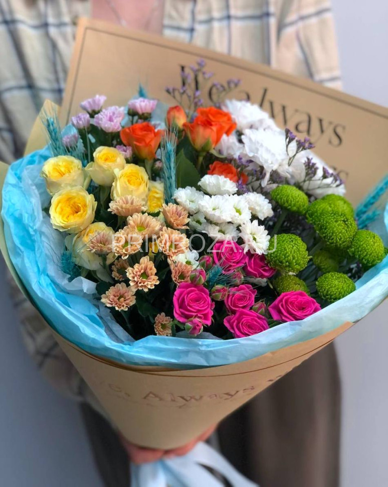 Яркое ассорти #В0032 Flowers delivery Vladivostok