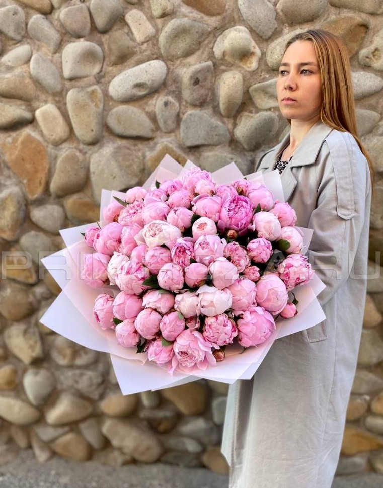 Peonies #P0051 Flowers delivery Vladivostok