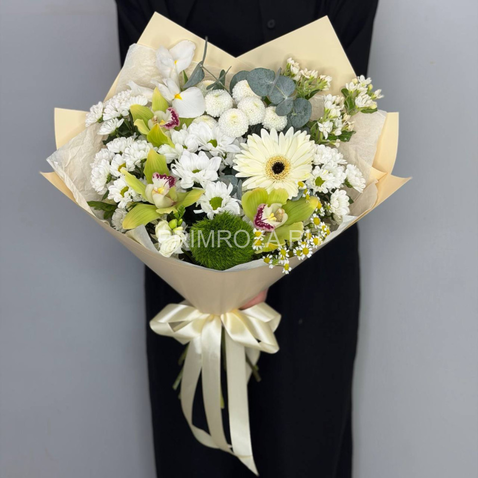 Prefabricated bouquet with gerberas #6765 Flowers delivery Vladivostok
