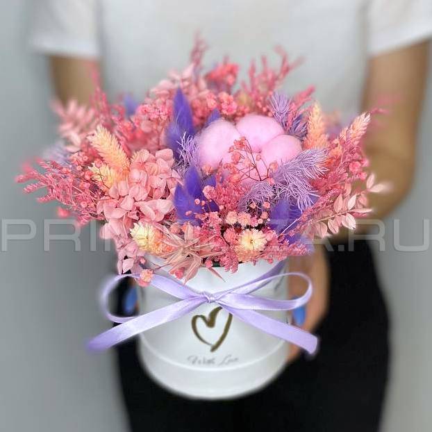 Composite composition of dried flowers #B6443