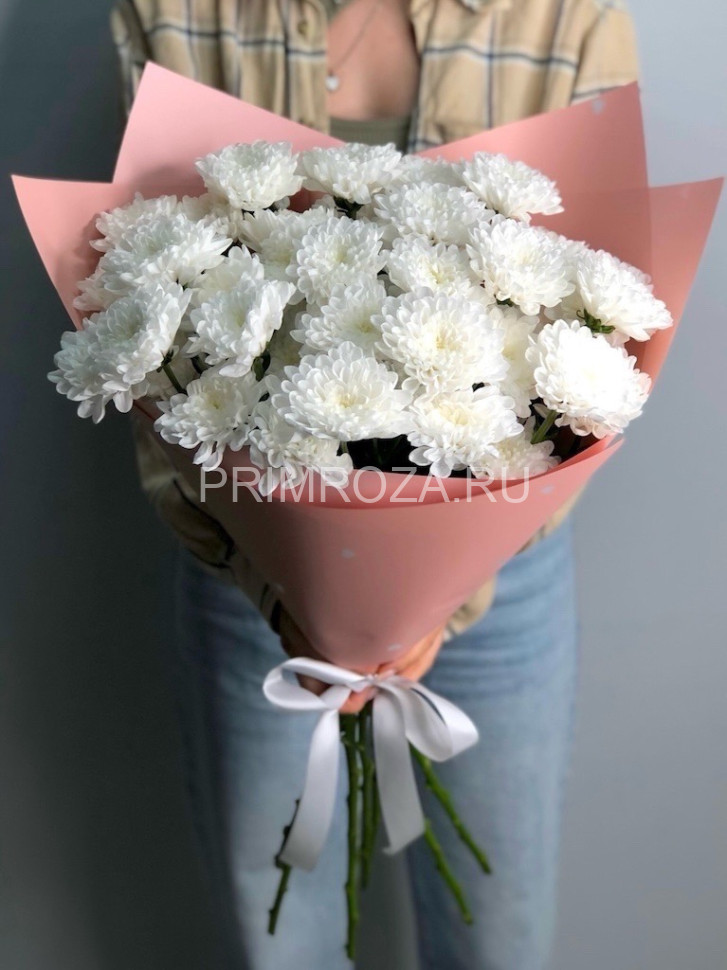 Букет из 7 хризантем 