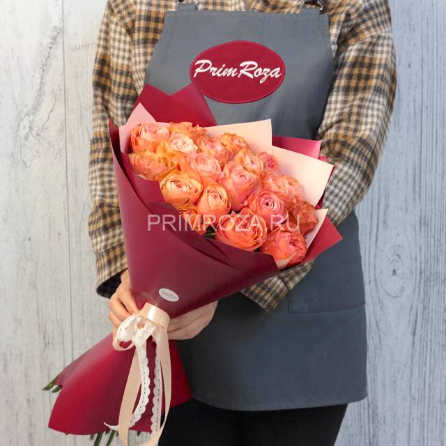  bouquet with peonies #A8736