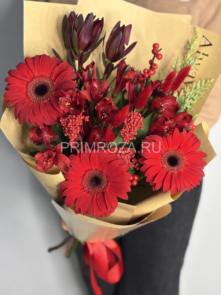 Сборный букет #А456 Flowers delivery Vladivostok