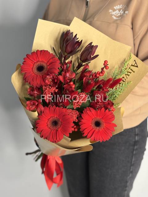 Сборный букет #А456