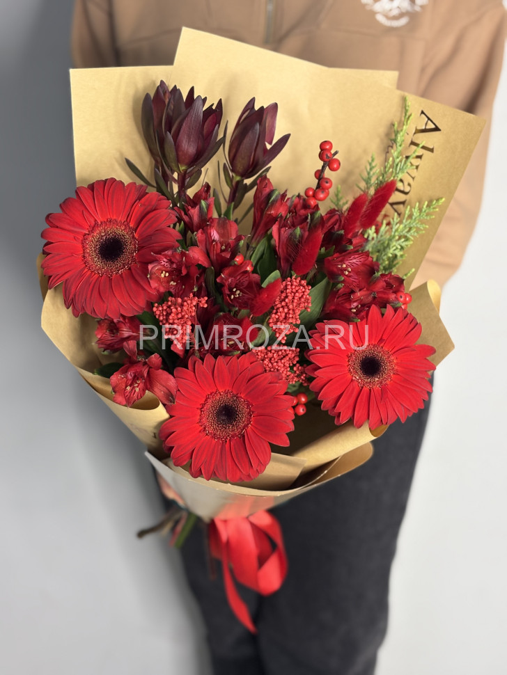 Сборный букет #А456 Flowers delivery Vladivostok