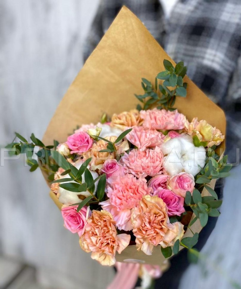 Bouquet of dianthuses #V01012 Flowers delivery Vladivostok