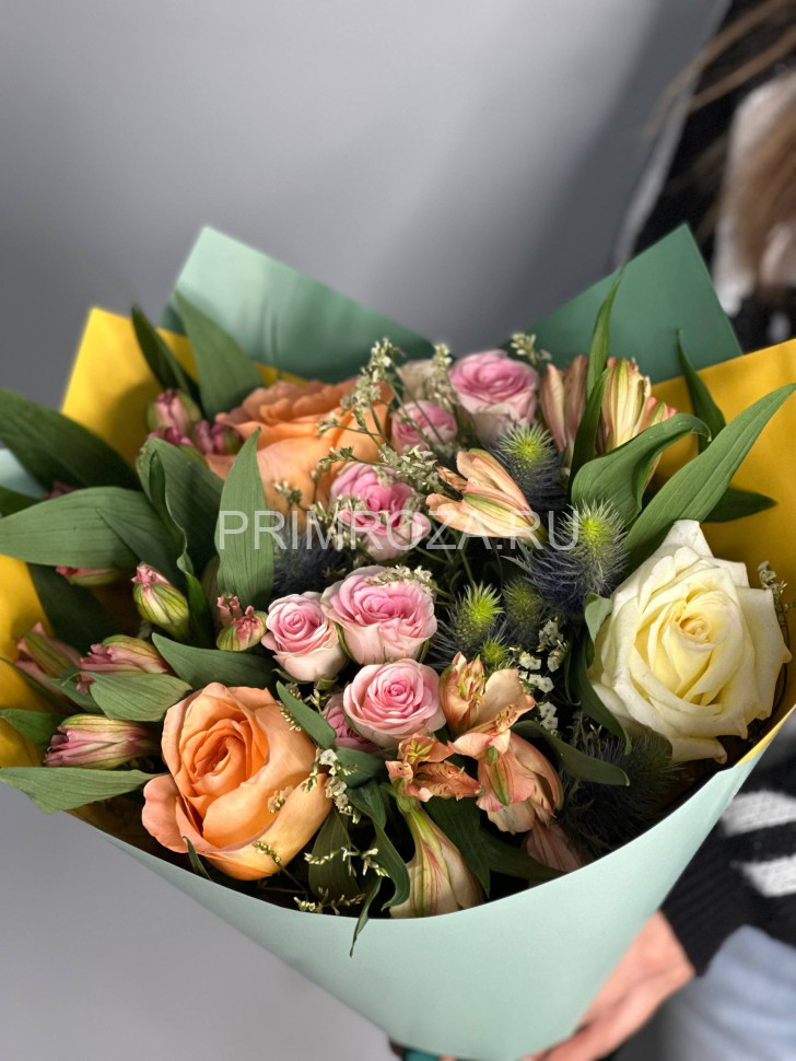Сборный букет #А457 Flowers delivery Vladivostok