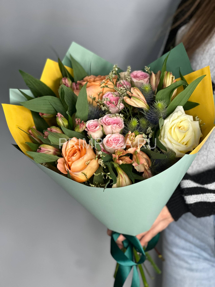 Сборный букет #А457 Flowers delivery Vladivostok