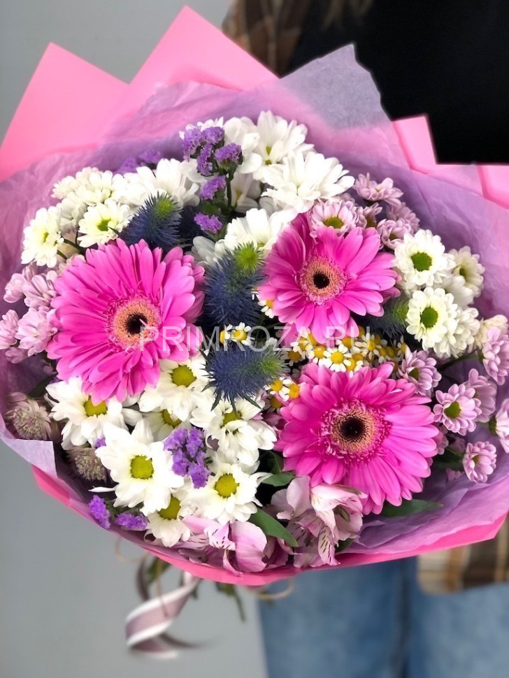 Букет с герберами #7395 Flowers delivery Vladivostok
