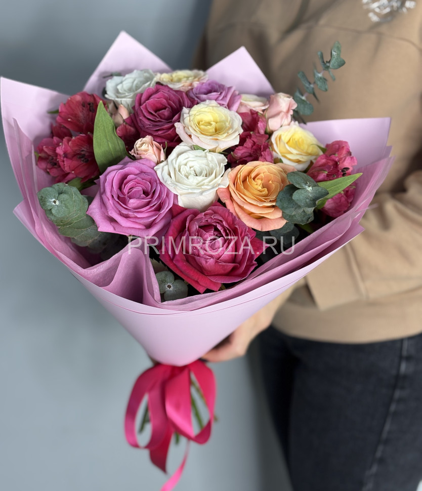 Сборный букет #А458 Flowers delivery Vladivostok