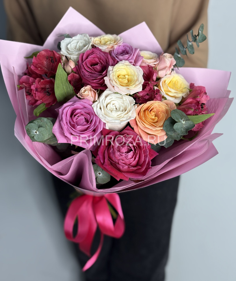 Сборный букет #А458 Flowers delivery Vladivostok