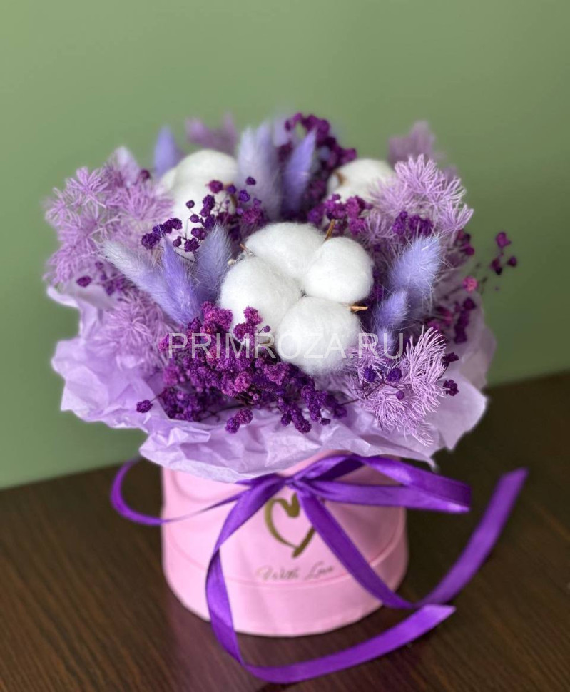 Сборная композиция из сухоцветов #B6851 Flowers delivery Vladivostok
