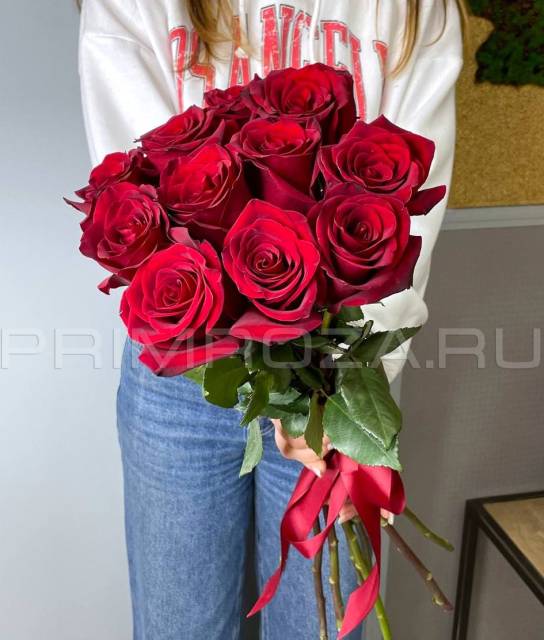 Bouquet of 11 red roses #R1640