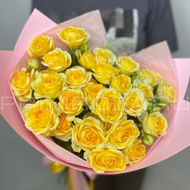 Bouquet of roses from 7 bush roses #R054663