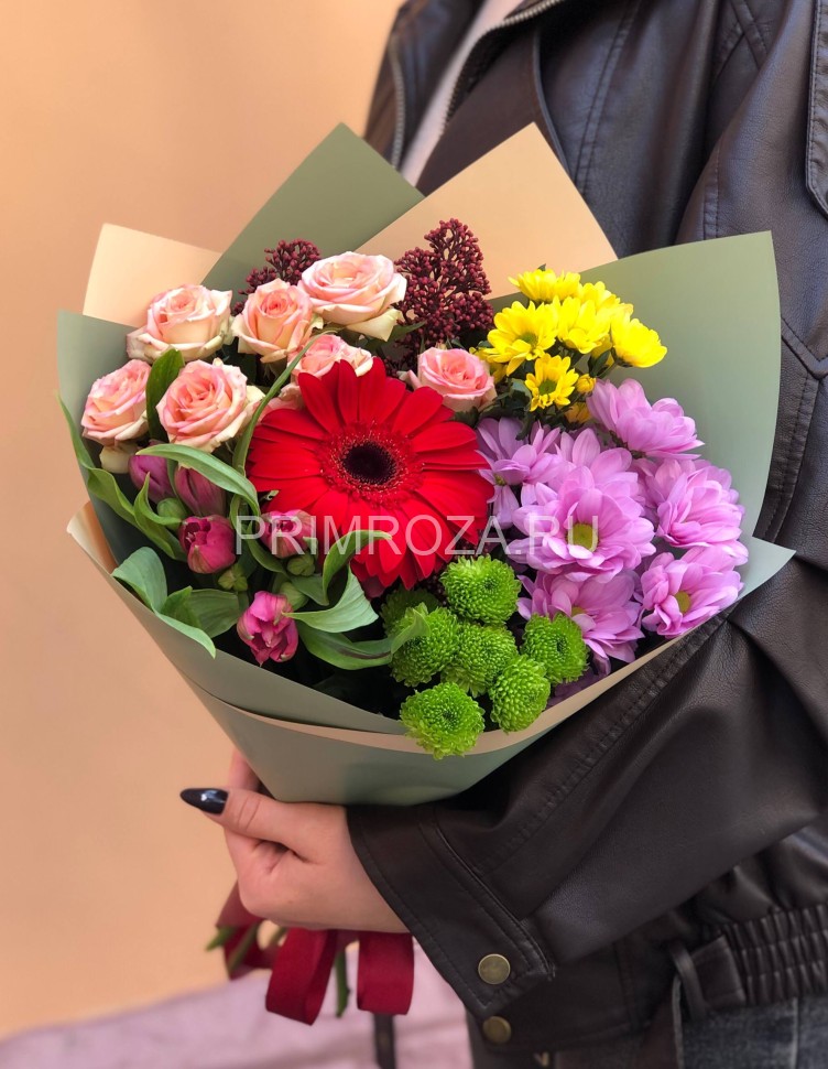 Яркое ассорти #DM026 Flowers delivery Vladivostok