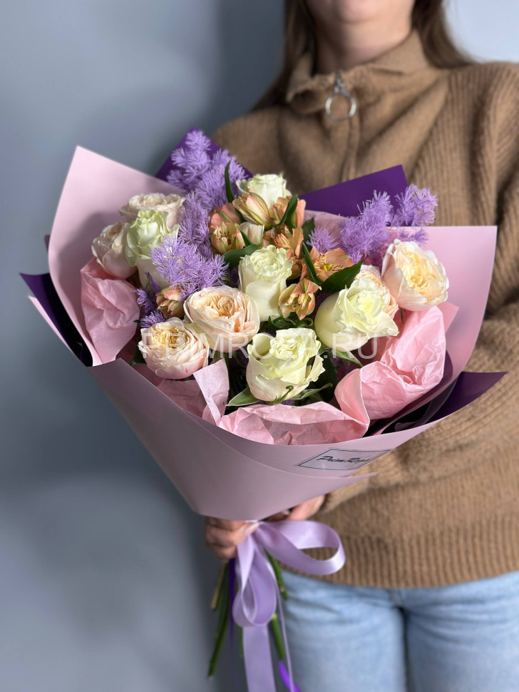 Сборный букет #А4582 Flowers delivery Vladivostok