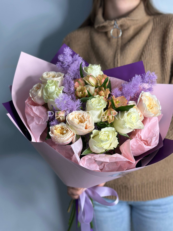 Сборный букет #А4582 Flowers delivery Vladivostok