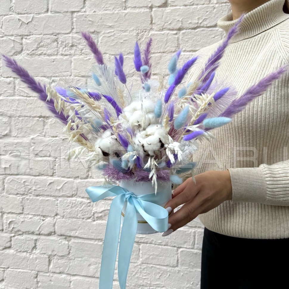 Composite composition of dried flowers #B00231 Flowers delivery Vladivostok