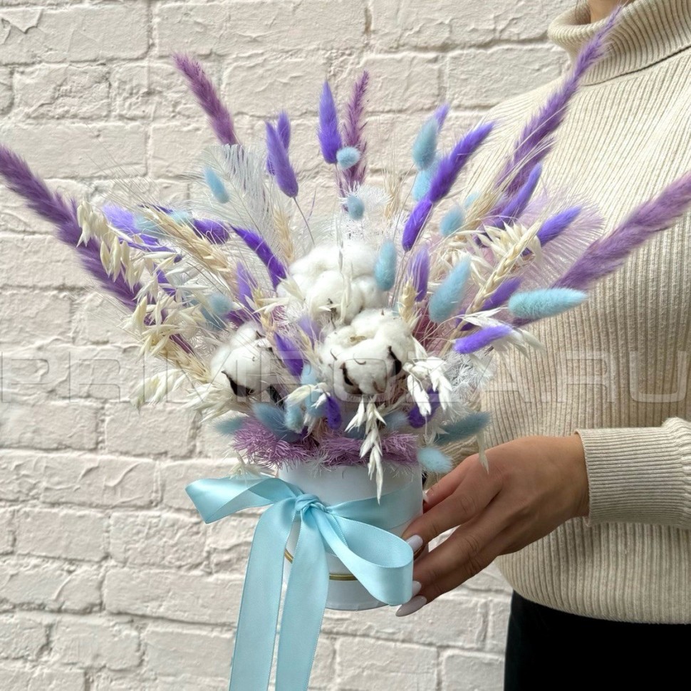 Composite composition of dried flowers #B00231 Flowers delivery Vladivostok