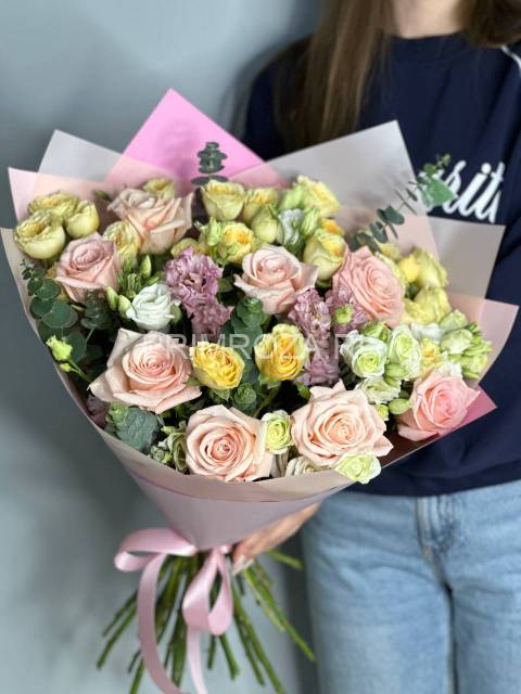 Сборный букет "Нежность утра"