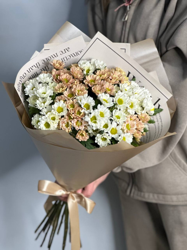 Монобукет из 13 сантини Flowers delivery Vladivostok