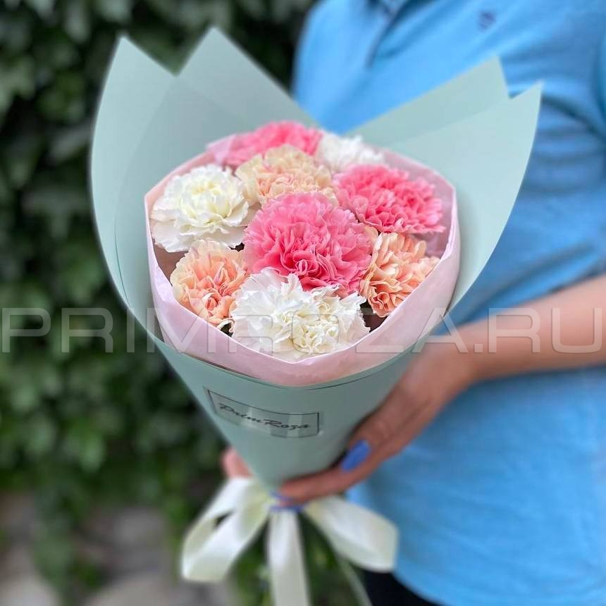 Monobucket of dianthuses #G6445 Flowers delivery Vladivostok