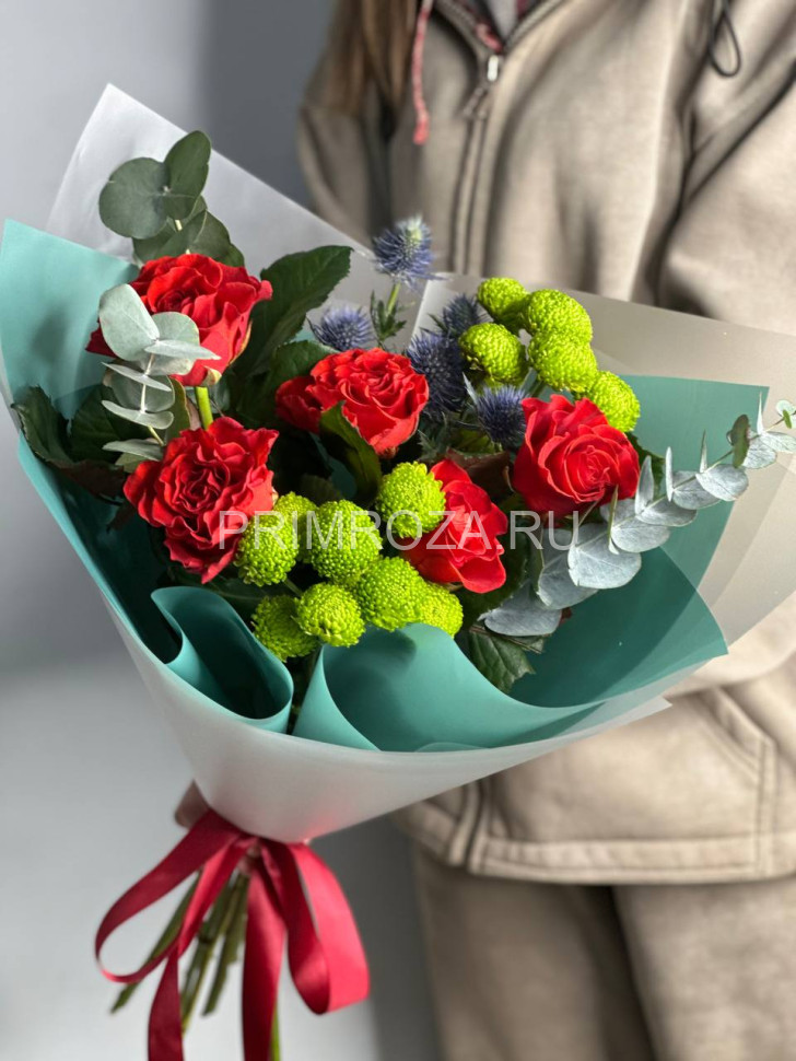 Сборный букет #А02356 Flowers delivery Vladivostok