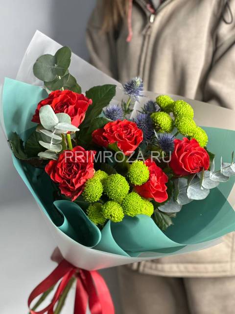 Сборный букет #А02356