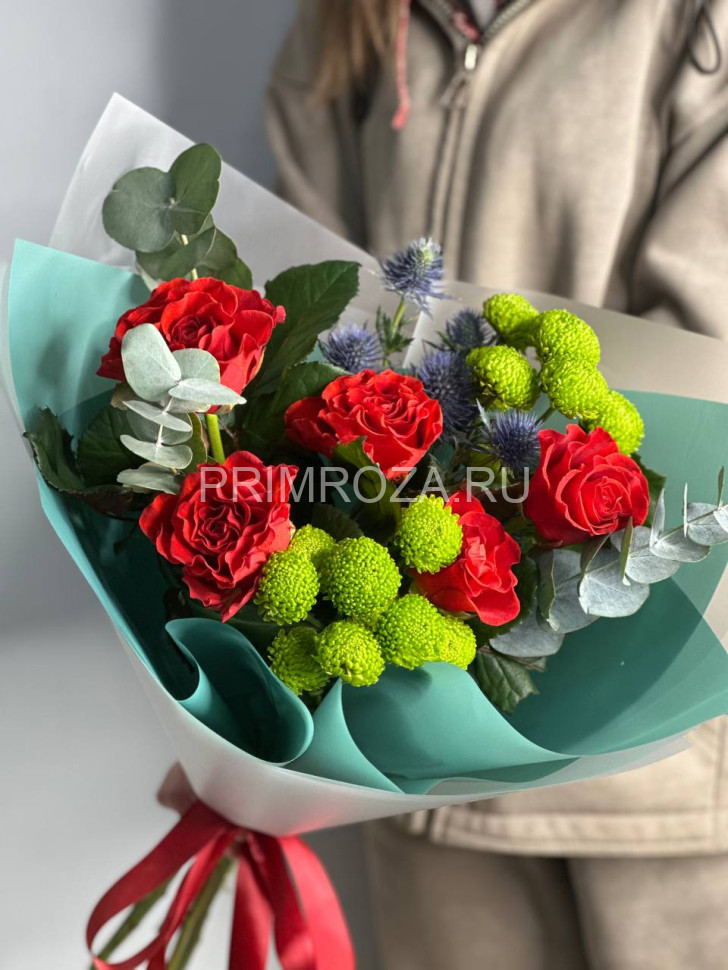 Сборный букет #А02356 Flowers delivery Vladivostok