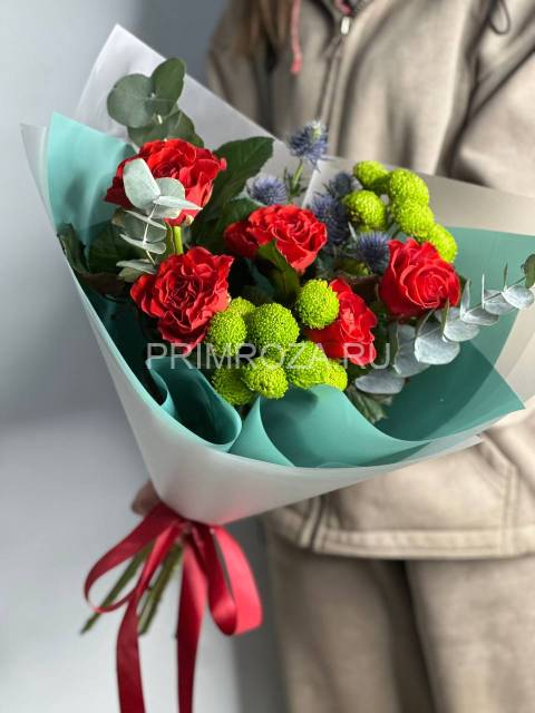Сборный букет #А02356