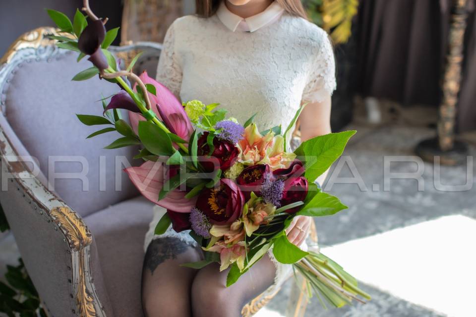 The author's men's bouquet #A3566