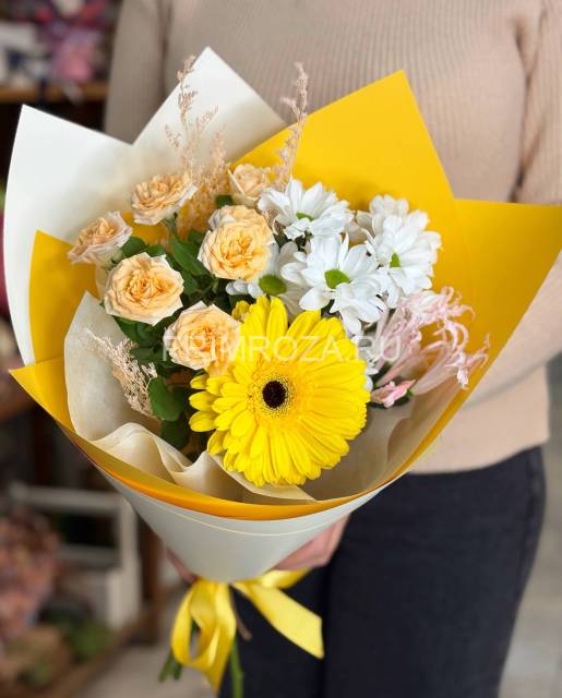 Сборный букет "Солнечный"