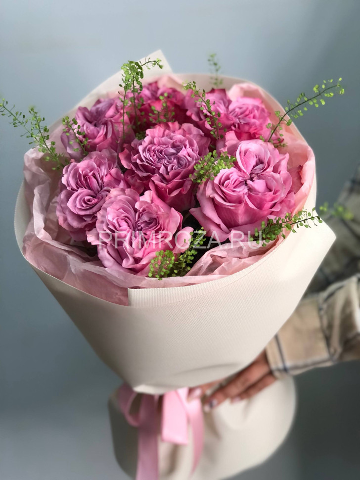 Букет пионовидных роз  Flowers delivery Vladivostok