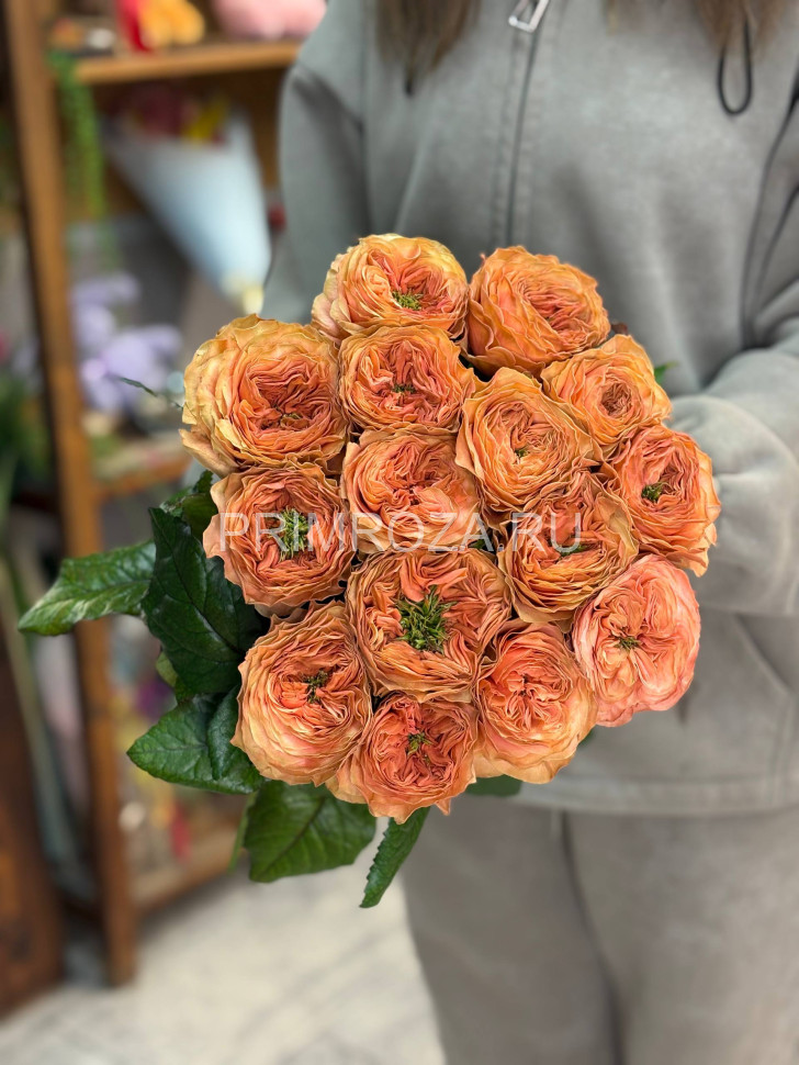 Букет из пионовидных роз Flowers delivery Vladivostok