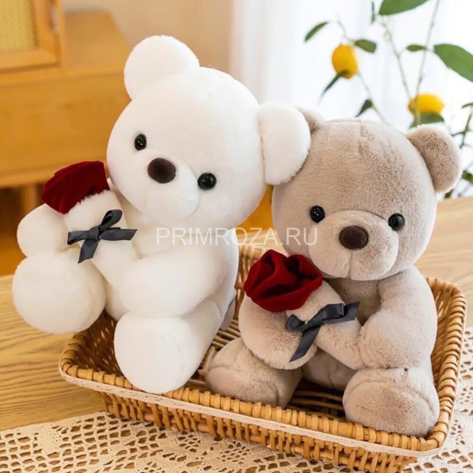 Мягкая игрушка Мишка-Романтик  Flowers delivery Vladivostok